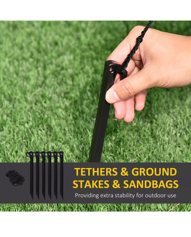 Image of 6ft Inflatable Christmas Decoration Snowman Three Penguins LED Lighted Outdoor