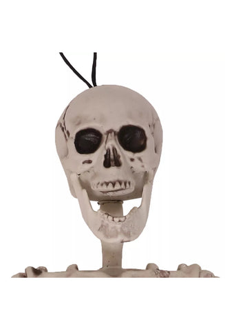 Image of 2 X LARGE POSEABLE HUMAN SKELETON 64CM HALLOWEEN DECORATION