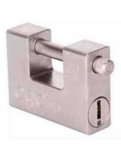 Image of HEAVY DUTY ARMOURED PADLOCK SECURITY LOCK 10 KEYS 94MM