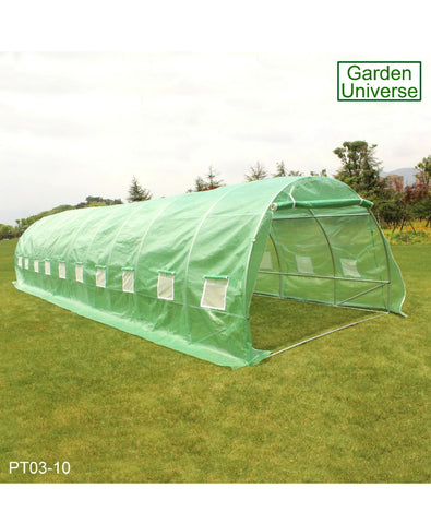 Image of 10m x 3m Polytunnel Greenhouse Garden Tent Pollytunnel