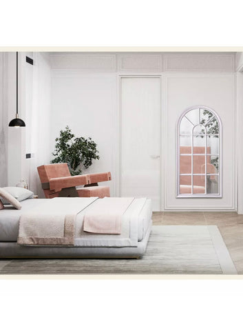 Image of Window Style Mirror Home Decoration Wall Mounted