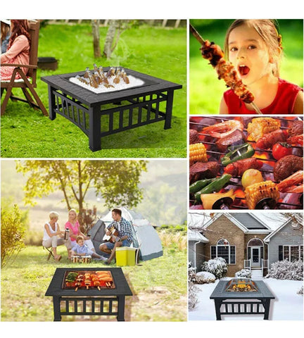 Image of 3in1 Outdoor Fire Pit BBQ