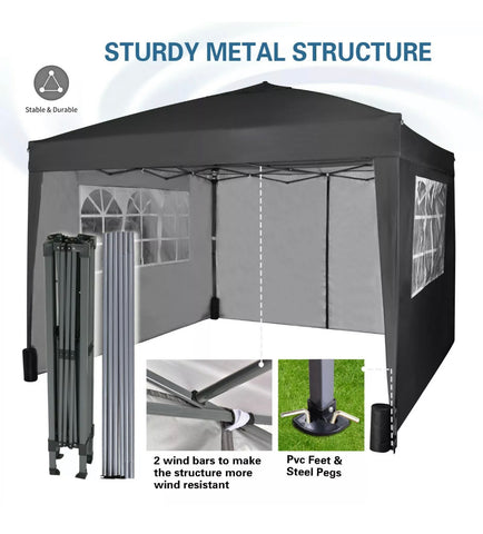 Image of Premier Waterproof 3x3m Pop Up Marquee With WEIGHT BAGS