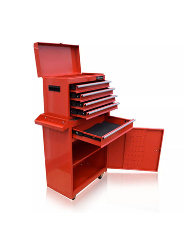 Image of PRO USA TOOL BOX TOOL CHEST CABINET - BALL BEARING DRAWERS