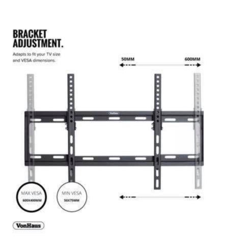 Image of Brand New TV Tilt Bracket 37-70" with Tri Spirit Level for LED, LCD, Plasma, OLED
