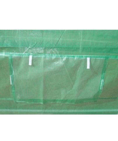 Image of 3x2x2m Polytunnel Greenhouse Fully Galvanised Steel Frame Pollytunnel