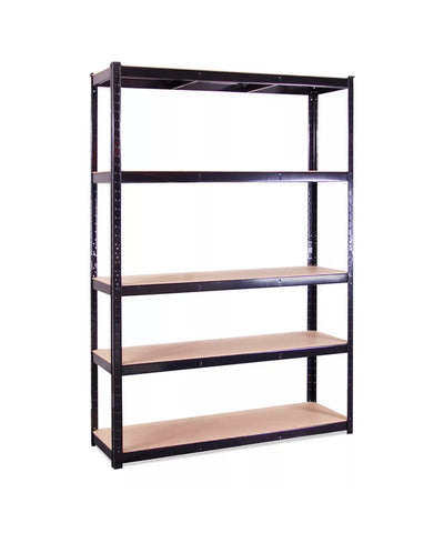Image of Galvanised 5 Tier Shelving Unit Racking Garage Heavy Duty Shelf
