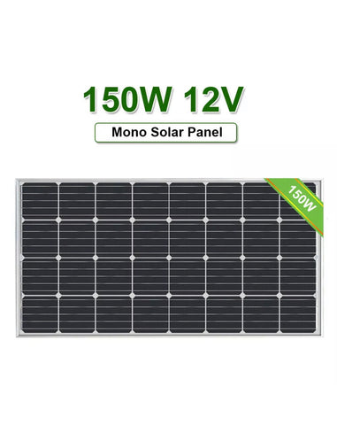 Image of Solar Panel Kit 150W 12V Mono w/ 20A Controller