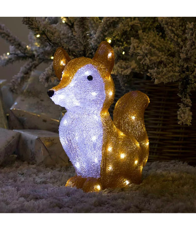 Image of Christmas Light Acrylic Character LED Novelty Decoration Outdoor Indoor Santa, Snowman, Penguin, Fox, Bear, Mushroom Lights