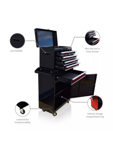 Image of PRO USA TOOL BOX TOOL CHEST CABINET