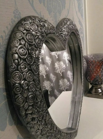 Image of Large Love Heart Mirror