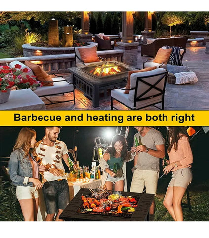 Image of 3in1 Outdoor Fire Pit BBQ