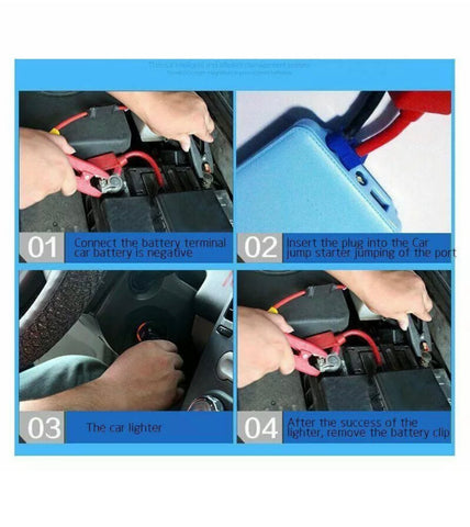 Image of Car Jump Start 30000mAh 12V Battery Charger Booster Power Pack Starter Rescue
