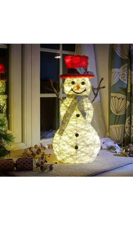 Image of Large Christmas LED Snowman Decoration