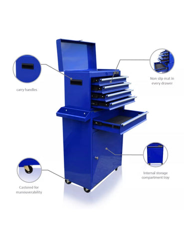 Image of PRO USA TOOL BOX TOOL CHEST CABINET