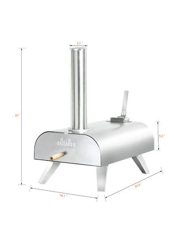 Image of Portable BBQ Pizza Oven