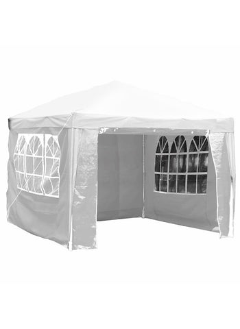 Image of 3X3M WITH 4 SIDES MARQUEE GAZEBO TENT GARDEN PARTY WATERPROOF CANOPY SHELTER WINDBARS