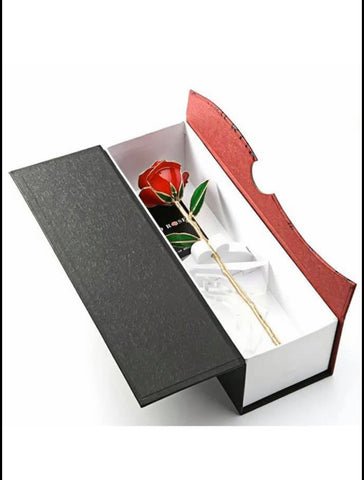 Image of 24K Gold Dipped 100% Real Forever Rose Flower