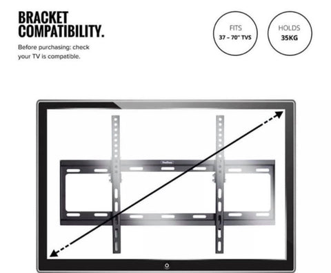 Image of Brand New TV Tilt Bracket 37-70" with Tri Spirit Level for LED, LCD, Plasma, OLED
