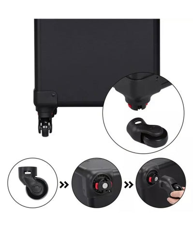 Image of Premium 3 in 1 Makeup Trolley Case Makeup Box