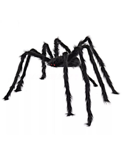 Image of Giant 6.5FT / 2M Large Black Spider Halloween Decoration Haunted House