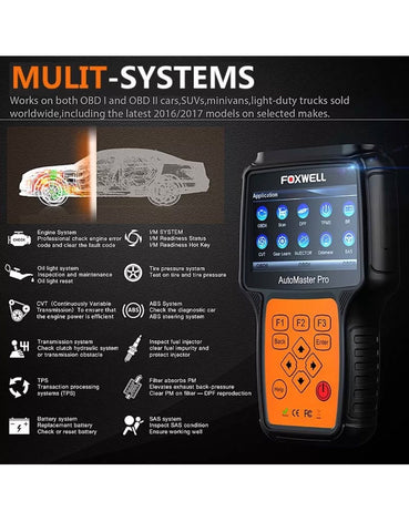 Image of OBD2 OBD 2 Engine Scanner System Reset ABS, SRS, BRT, DPF, EPB, OIL, SAS w