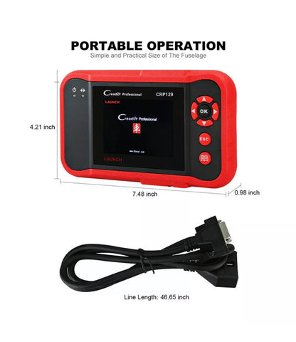 Image of VIII OBD2 EOBD CAN Scanner SAS ABS Engine Code Reader