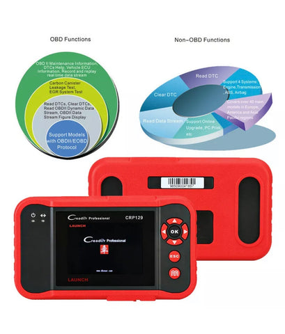 Image of VIII OBD2 EOBD CAN Scanner SAS ABS Engine Code Reader