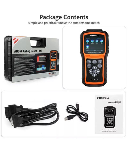 Image of OBD2 OBD 2 ABS Airbag SRS Reset Tool OBD2 Car Code Reader Scanner Diagnostic