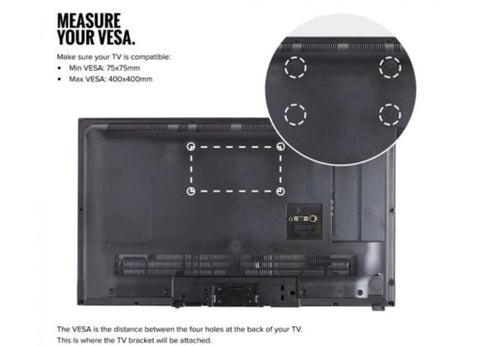 Image of 23-56" Tilt & Swivel TV bracket was £40 now £25