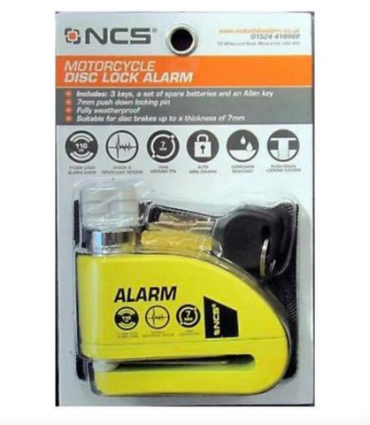 Image of Motorcycle Motorbike Disc Lock Alarm