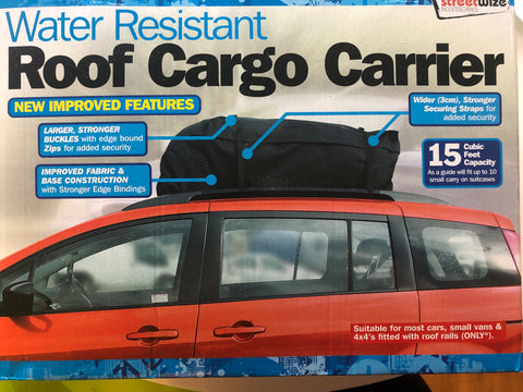 Image of 458L Car Roof Bag Top Box Touring Travel Rack Holdall Cargo Pack Luggage