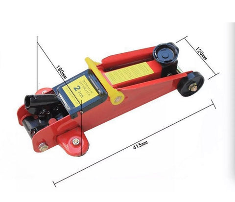 Image of 2 Tonn Hydraulic Car Jack Trolley For Car & Van