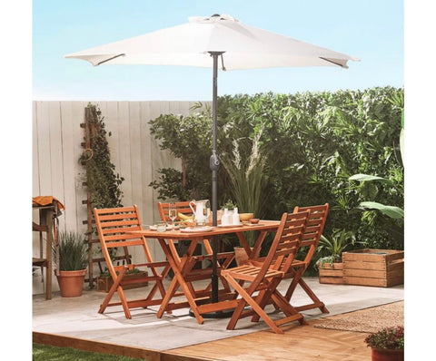 Image of Ivory 2.7M Steel Parasol