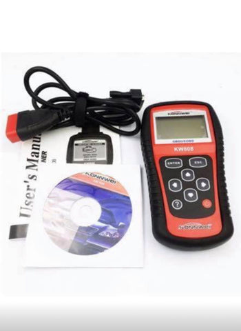 Image of OBD2 OBD 2 Scanner CAN Engine Reset Tool Car Diagnostic Code Reader UK