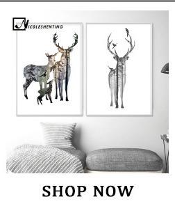 Image of Rabbit Fox Bear Animal Nursery Posters and Prints Wall Art Canvas Painting Decorative Picture Nordic Style Kids Decoration - Free Productz