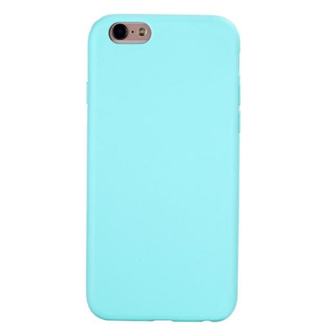 Image of Colorful Happy TPU Silicone Frosted Matte Case for iPhone 6 6S 5 5S SE 8 Plus X Soft Back Cover for iPhone 7 7Plus - Free Productz