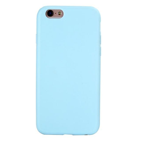 Image of Colorful Happy TPU Silicone Frosted Matte Case for iPhone 6 6S 5 5S SE 8 Plus X Soft Back Cover for iPhone 7 7Plus - Free Productz