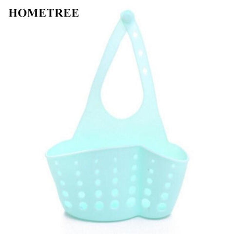 Image of Portable Home Kitchen Hanging Drain Bag Basket Bath Storage Tool Sink Holder Soap Holder Bathroom - Free Productz