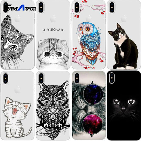 Image of Phone Case For iPhone X 8 4 4S 5 5S SE 5C 6 6S 7 Plus Silicon For Xiaomi Redmi 4 4A 3S 3 S Note 3 4 5A Pro Prime 4X Mi A1 5X - Free Productz