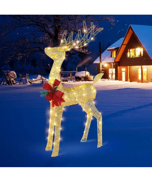 Christmas Large LED 130cm Reindeer Decoration