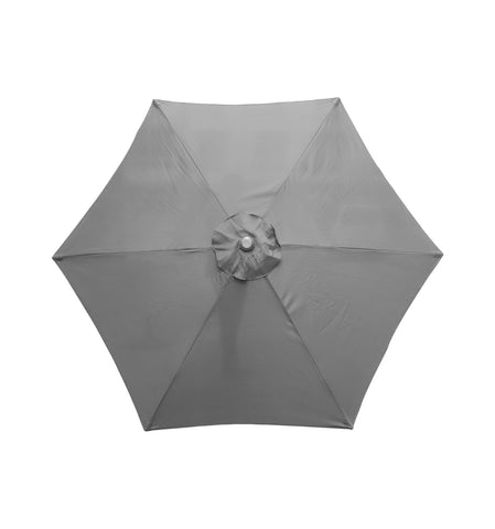 Image of Garden Parasol Tilt Sunshade Umbrella Aluminium 2.5/2.7/3M