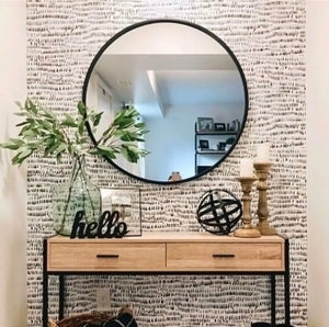 Wall Mounted Bathroom Mirror Round