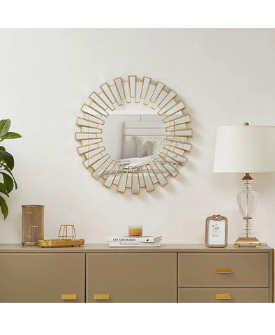 Image of Modern Gold Large Mirror
