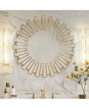 Modern Gold Large Mirror