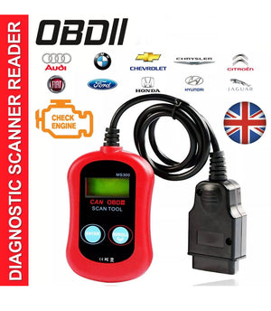 OBD 2 OBD2 Car Engine Fault Diagnostic Code Reader Scanner Reset Tool