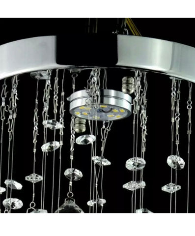 Image of LED Crystal Pendant Light Chandelier