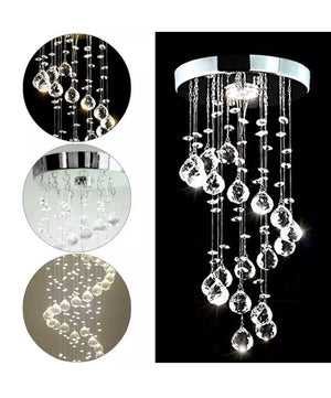 LED Crystal Pendant Light Chandelier