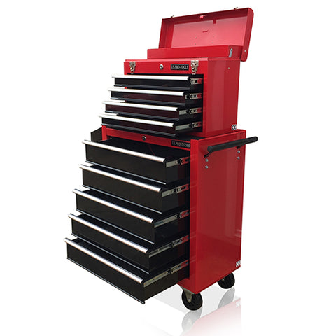 Image of PRO USA HEAVY DUTY 9 DRAWER TOOL CHEST TOOL CABINET