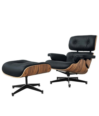 Image of Designer Lounge Chair & Ottoman